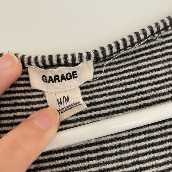 Garage Medium Striped Long Sleeve Shirt - Picture 3 of 3